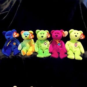 Original BEANIE BABIES Rare Bears